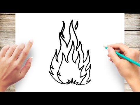 video-linktoworks-How to Draw Flames Step by Step for Kids - YouTube