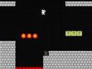 自作のマリオっぽいステージのゲームを友人２にやらせてみた ４
