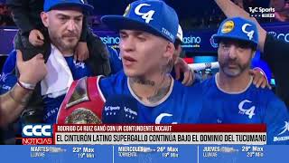 RODRIGO C4 RUIZ GANÓ CON UN CONTUNDENTE NOCAUT