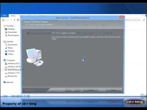 Procedure on how to install (WC-029-C) Saturn Webcam in Windows 8