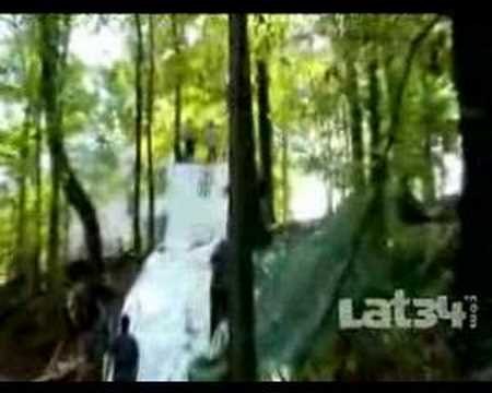 Pastrana #1 - Waterslide action with Travis Pastrana