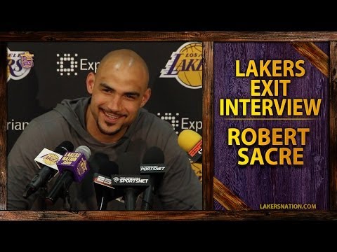 Video: Lakers 2014 Exit Interview: Robert Sacre Learns That He 'Belongs,' 'Earned' His Minutes