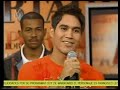 ENTREVISTA Y PRESENTACION EN VENEVISION DEL TEMA PROMOCIONAL MI CREDO