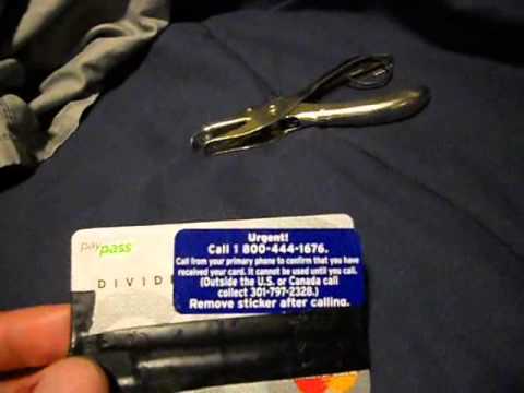 how to know if card has rfid