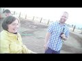 The family Thanksgiving tractor races