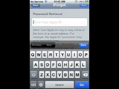 how to make apple id password example