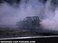 V6 powered junker burnout at WSID Burnout Bonanza June 2008