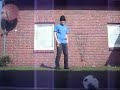 Breakdancer vs cat: Fight !!!