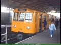 Eindrücke von der Berliner Hochbahn in Kreuzberg, Jan. 1989