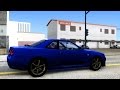 1999 Nissan Skyline GTR-34 V-spec для GTA San Andreas видео 1