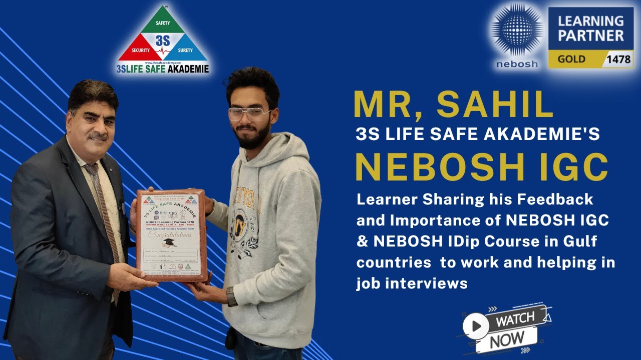 NEBOSH IGC | NEBOSH IDip | Important course for working in gulf countries | To Attending Interviews