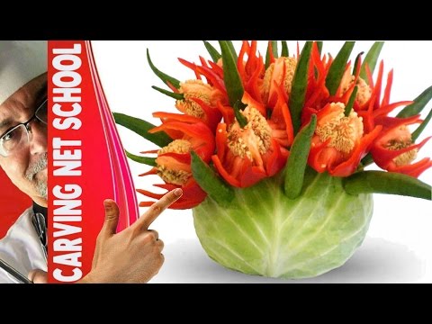 Vegetable Carving Images