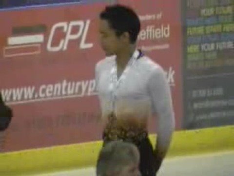 2008 Sheffield JGP men's podium