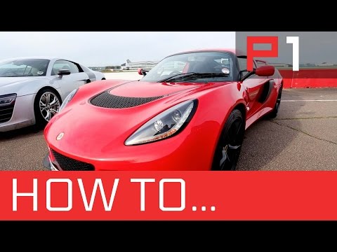 How to do a racing start in a Lotus Exige S – Race Training