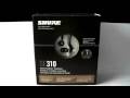 Shure SE 310 Headphones - Unboxing [HD]