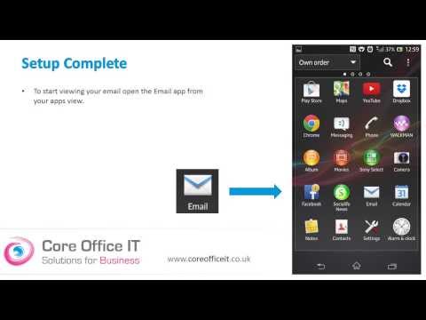 how to sync office 365 email with android