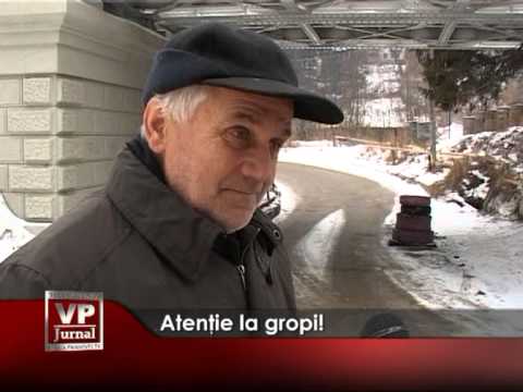 Atenţie la gropi!
