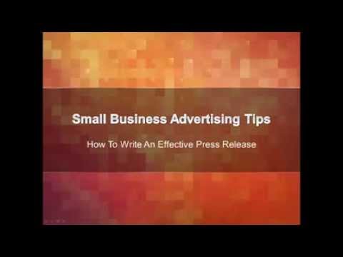 how to write press release