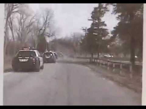 shoot out - Omaha Police follow a robbery suspect who fires on officers during the pursuit as well as a shootout at the end, where one cruiser ends up in a less than des...