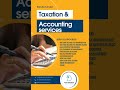 TAXATION AND ACCOUNTING SERVICES
