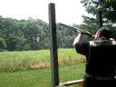 Joel working the skeet