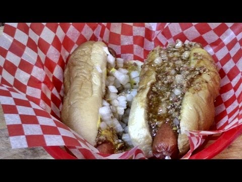 Texas Hots (West NY style hot dog with a Greek Style sauce)
