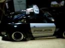 RC Police With Lightbar Barricade Custom