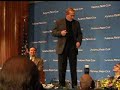 mr. smothers demontrates a classic party trick with a yo-yo.
