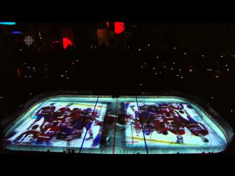 Montreal Canadiens Pre-Game Intro Game 3 vs Lightning - 2014/04/20