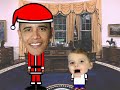 Santa Obama Meets With An Unhappy Kid