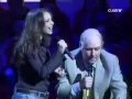 Chenoa y Carlos Latre en Maracaná