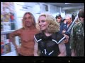 Madonna - (Rare BackStage footage) Rock & Roll Hall of Fame