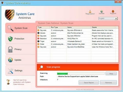 how to get rid of systemcare antivirus