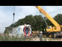 Massive Wind Turbine Completed