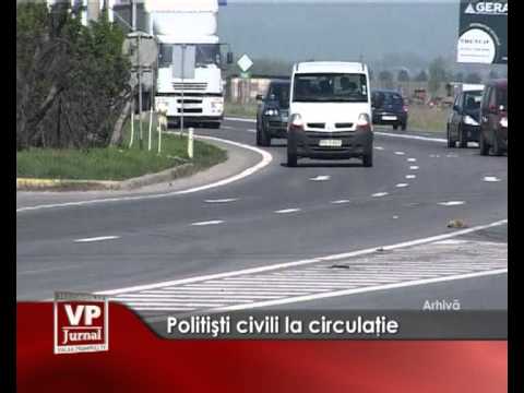 Politisti civili la circulatie