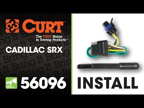 Trailer Wiring Harness Install: CURT 56096 on a Cadillac SRX