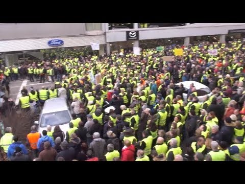 Gelbwesten-Protest in Stuttgart: Schwaben proben eine ...