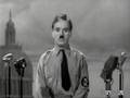 Discurso final de Charles Chaplin en El Gran Dictador (1940)