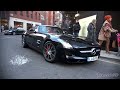 Click here to watch this video Mercedes SLS Roadster - Huge Revs and Shots in London
