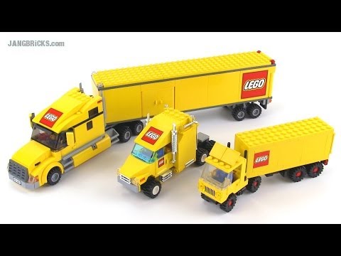 Official LEGO Trucks compared! 1983 vs. 1997 vs. 2010!