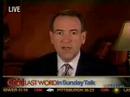 Huckabee Names Gaffney As Adviser On Late Edition Huckabee Names Gaffney As Adviser On Late Edition