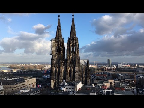 Die beste Aussicht von ganz Kln vom WDR Archivhaus - mit Domblick