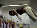 Gymnastics, Kungfu, stuntman? I say mad skills