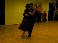 Tango step of the week  48 A nice sequence of milonga steps form Paula  and Mariano