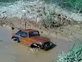 RC scale jeep mud bogging