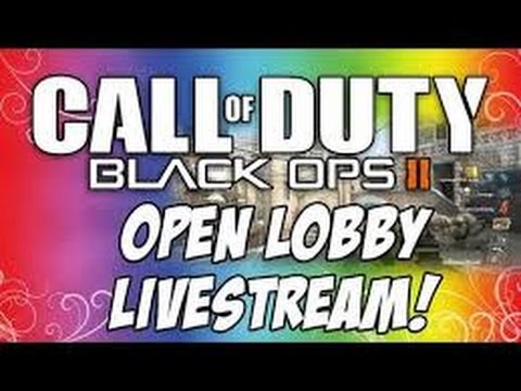 Black Ops 2: #PS3 Open Lobby Live Stream