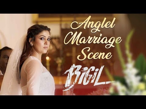 Bigil | Anglel Marriage Scene | Vijay | Nayathara | 4k (English subtitles)