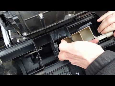 how to repair peugeot 407 heater flap