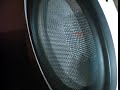 SW Nemesis Carbon fibre cone, high excursion subwoofer, test