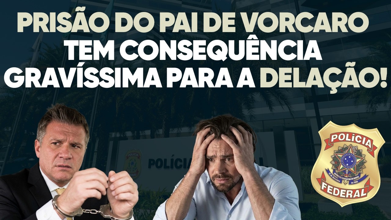 🚨 PF prende pai de Vorcaro e ENDURECE o jogo da delação!